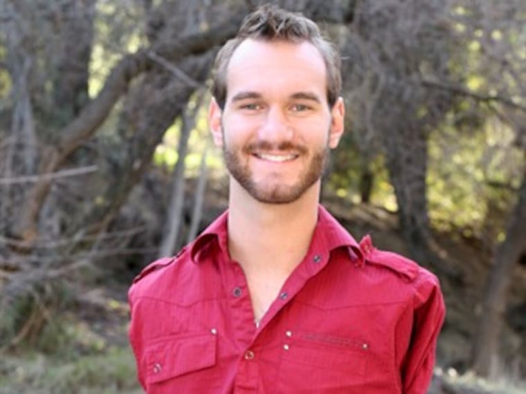 Una vida sin límites.Nick Vujicic,orador motivacional 29/04/13