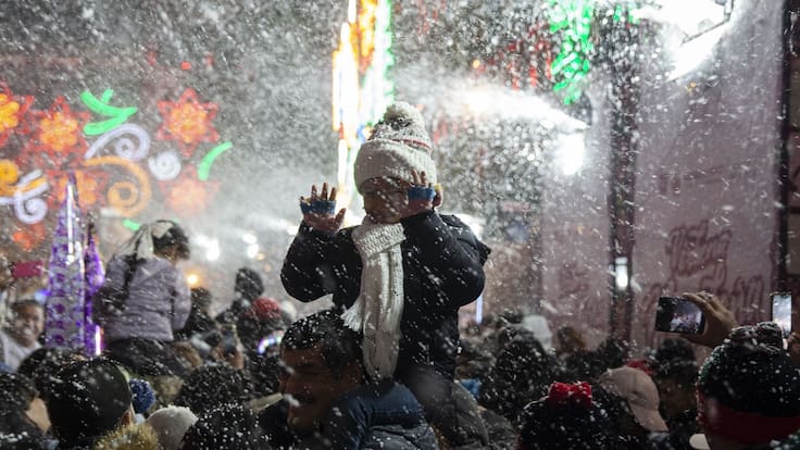 ¡Navidad en CDMX! Nieve artificial, luces decembrinas y más actividades para disfrutar la época
