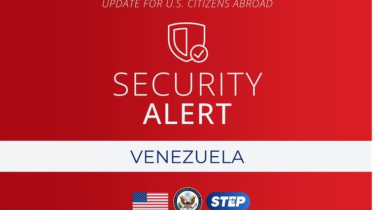 Venezuela mantiene el nivel más alto de alerta de viaje: EUA
