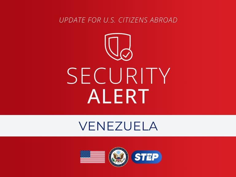 Estados Unidos emite alerta máxima de viaje a Venezuela.