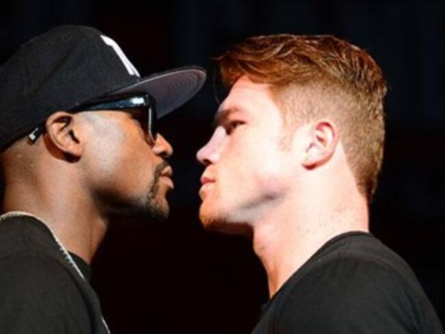 Proyectarán pelea del 'Canelo' Álvarez y Mayweather Jr. en cines de EU