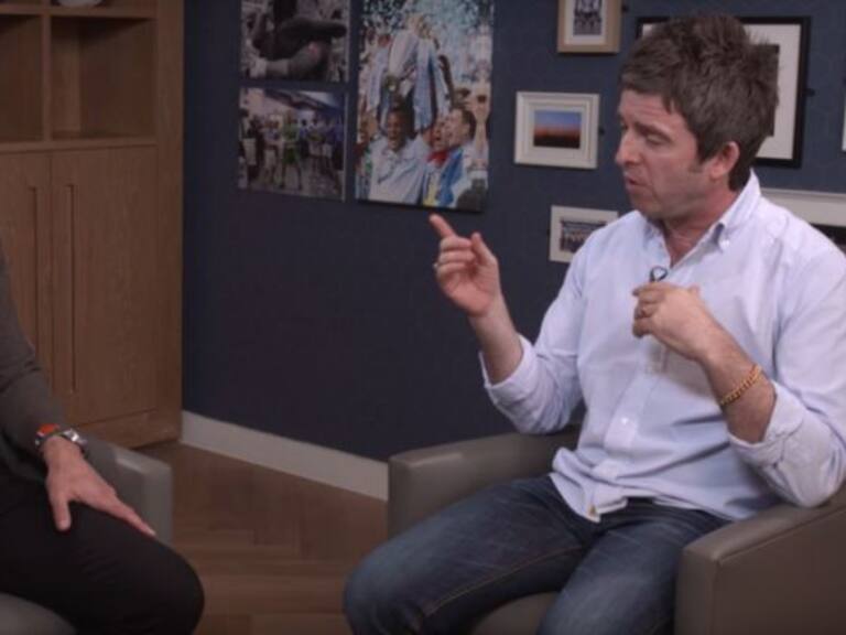 La amena charla entre Pep Guardiola y Noel Gallagher