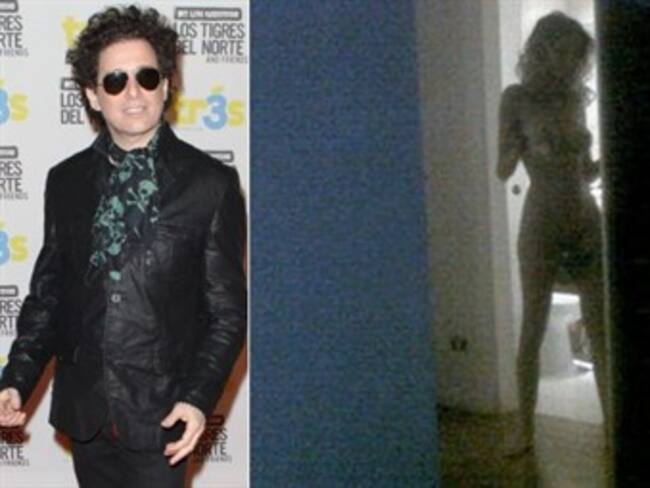 Publica Andrés Calamaro fotografía de su ex novia desnuda