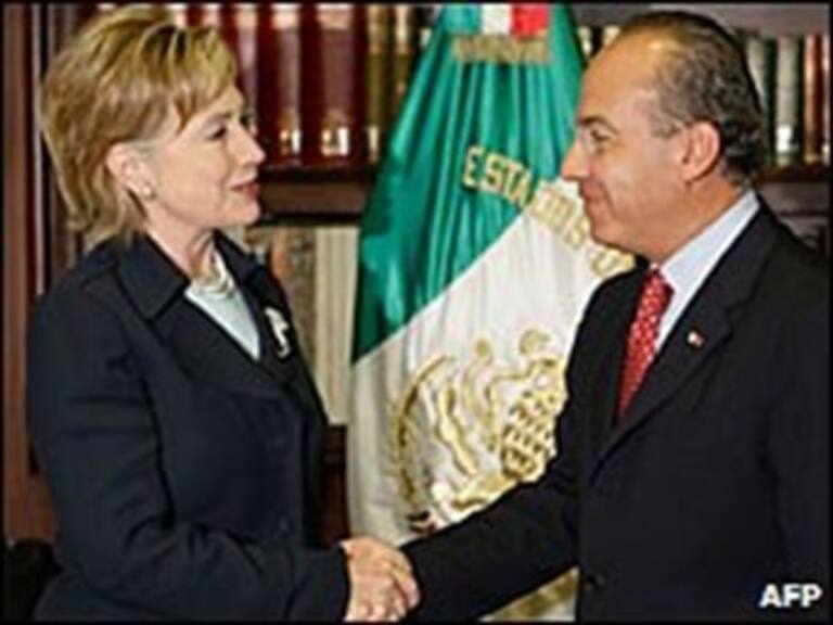Se reúne Calderón con Clinton