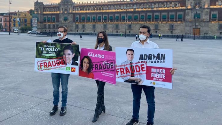 Denuncia MC ante FEDE a candidatos de Morena, PRI y Verde