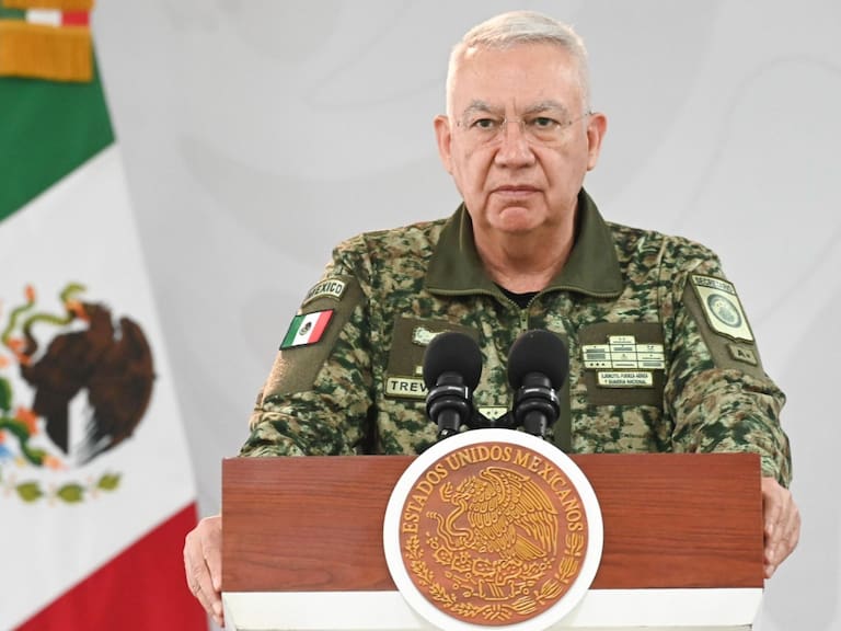Ricardo Trevilla Trejo, secretario de la Defensa Nacional.