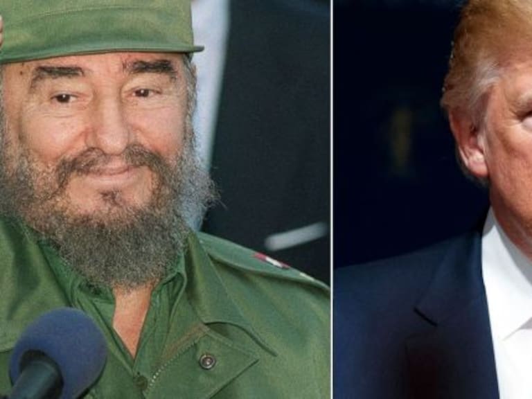 Trump llama “brutal dictador” a Fidel Castro