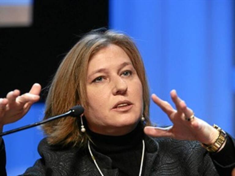 Rechaza Livni gobierno de unidad con Netanhyahu