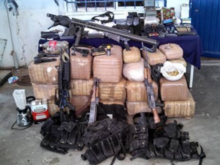 Asegura PGR armas y droga en Sonora y Durango
