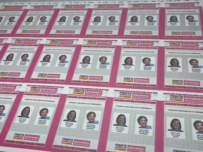 Estas son las boletas que se utilizarán en la encuesta