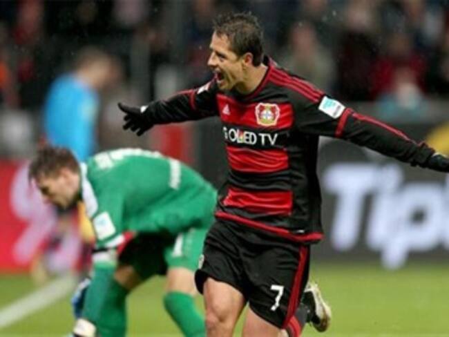 Chicharito Hernández es nuevamente el jugador del mes en Alemania