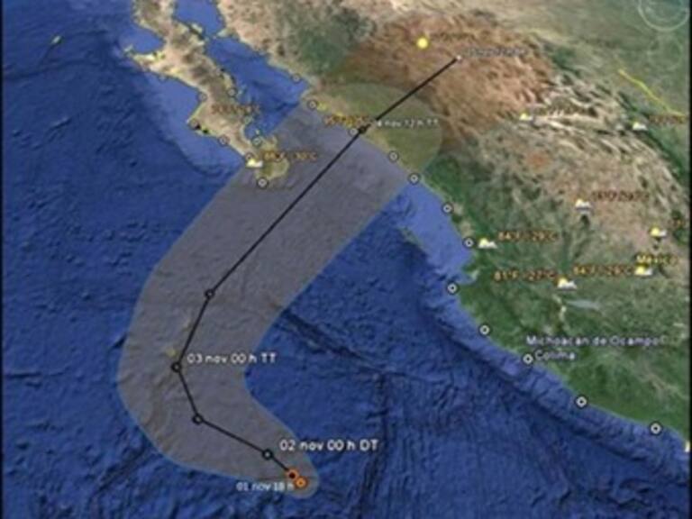 Declara el CNH a ‘Sonia’ como tormenta tropical