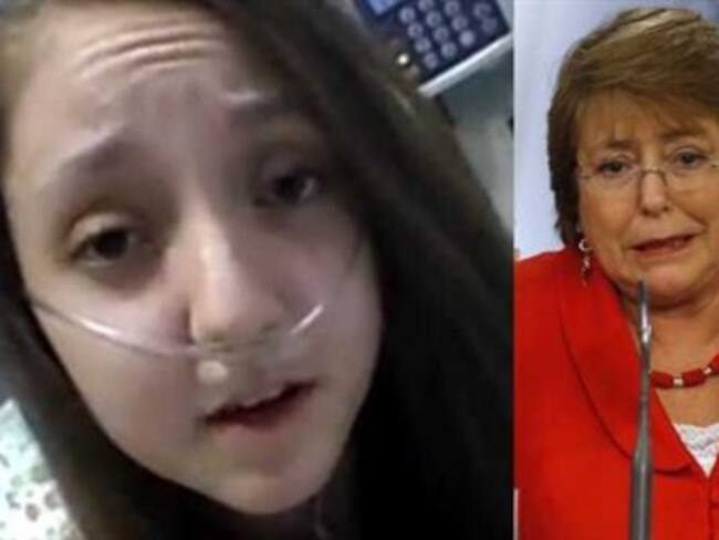 Niña chilena pide eutanasia a la presidenta Bachelet