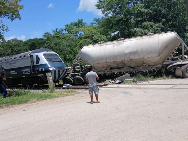 Aclara SEMAR percance del Tren Interoceánico
