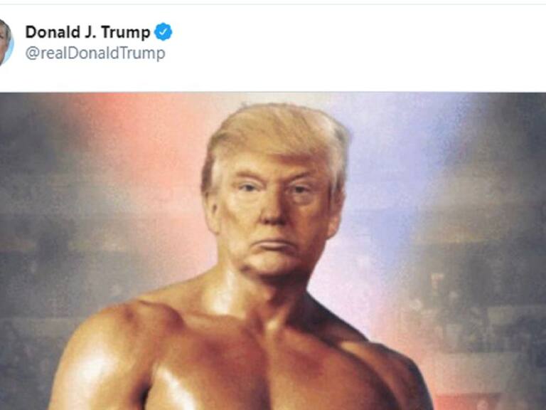 Donald Trump tuitea al estilo Rocky y seguidores le responden con memes