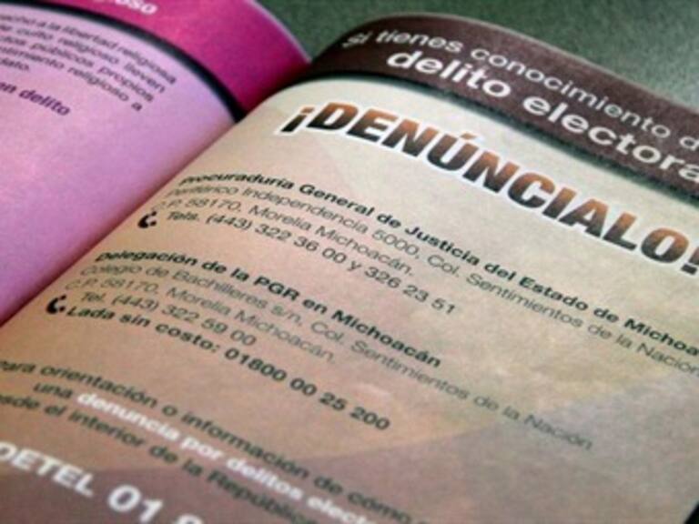 PGJDF ha recibido 12 denuncias de caracter electoral durante campañas