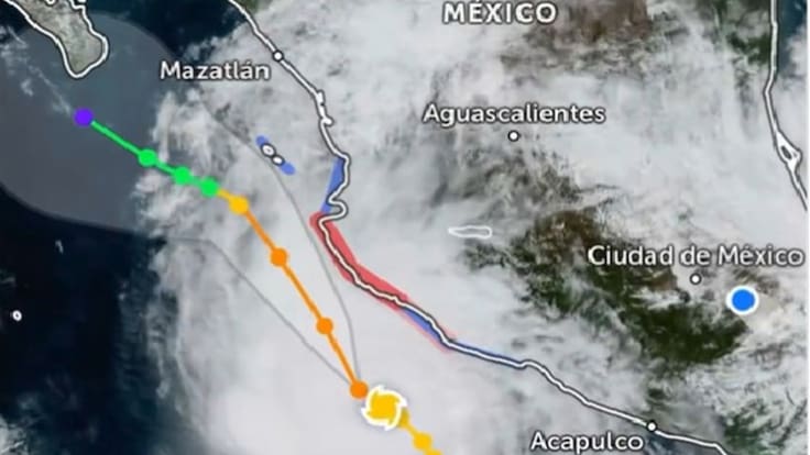 Trudy retoma fuerza en costas del Pacífico, sus efectos se suman al frente frío y autoridades activan alertas