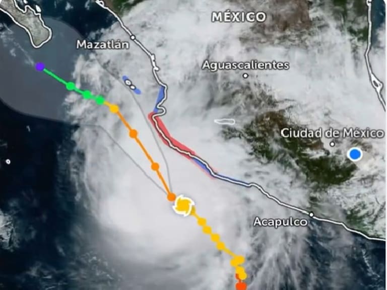 Autoridades llaman a la población a mantenerse alerta de la información oficial sobre la actividad del huracán Trudy y del frente frío número 2.
