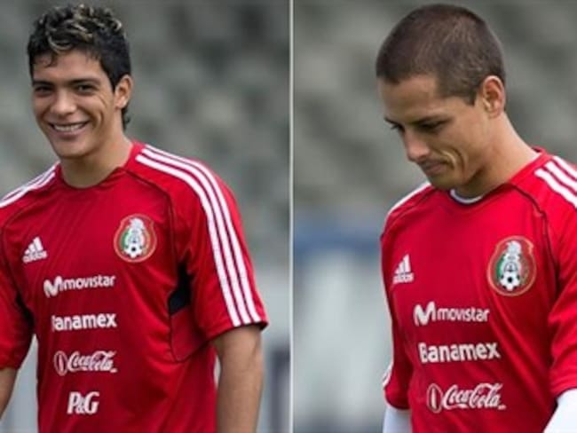 México sueña con saborear un gran duelo Chicharito-Jiménez