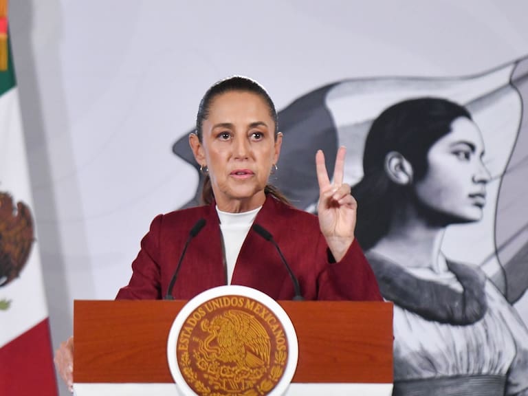 Contenido no es motivo para sancionar a medios, pero si no emitiste tu código de ética de acuerdo a plazo, sí sería una sanción, detalló la mandataria. FOTO: MARIO JASSO/CUARTOSCURO.COM