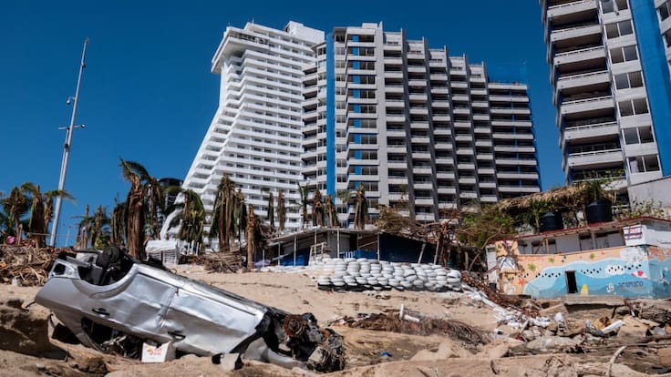 Por huracán Otis sector asegurador a pagado más de 11 mil mdp en daños