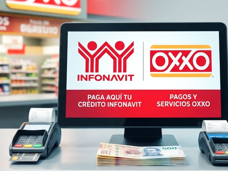 Infonavit permite a sus acreditados realizar pagos de créditos hipotecarios y de mejora de vivienda en tiendas OXXO sin comisión y con disponibilidad las 24 horas.