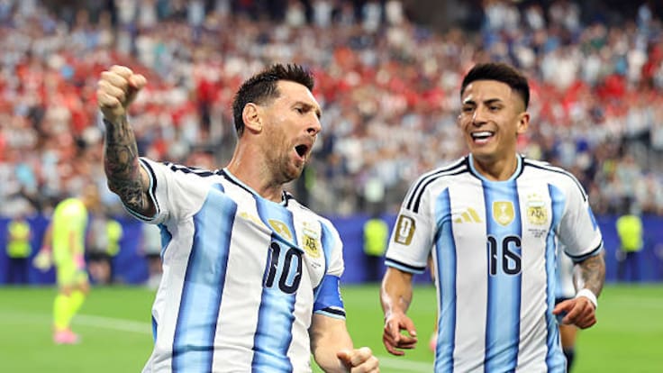 Argentina derrota a Austria y Messi escribe una nueva página en la historia