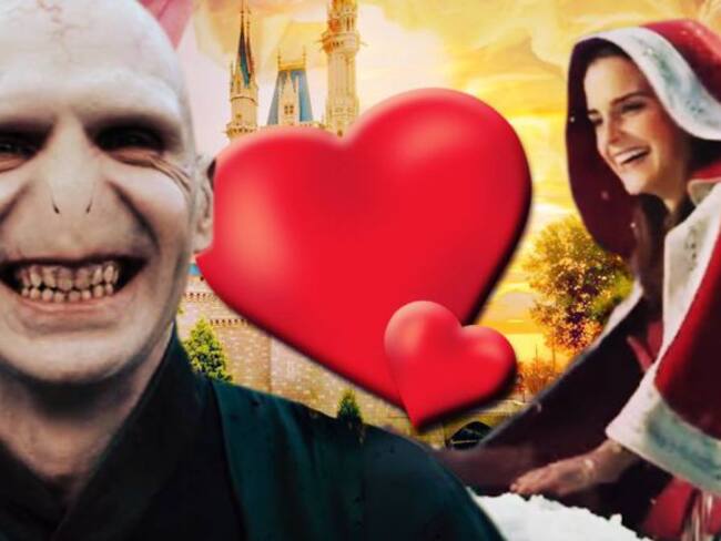 La Bella y Lord Voldemort, la historia de amor que nació en Internet