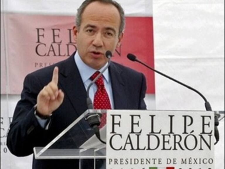 Informa Calderón a Senado sobre encuentro con Obama