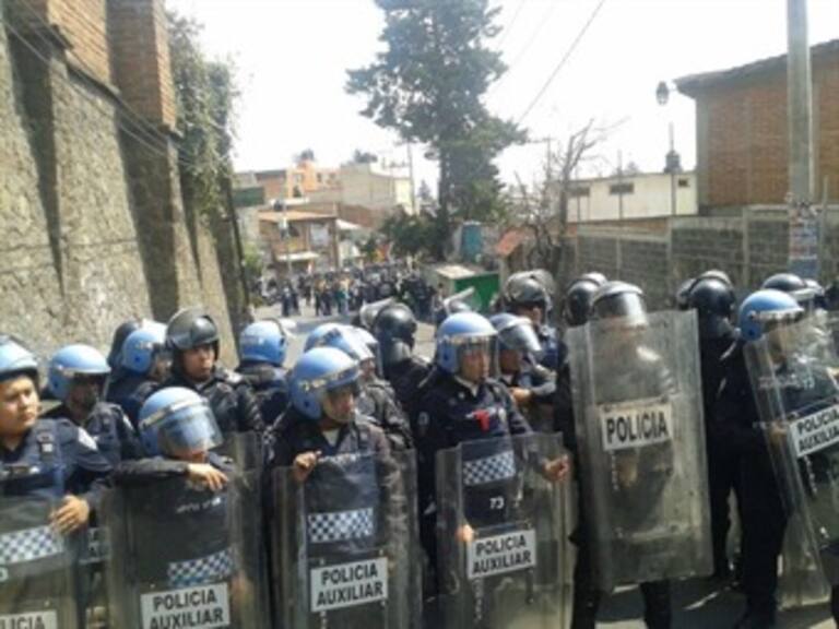80 lesionados por enfrentamiento de  San Bartolo Ameyalco