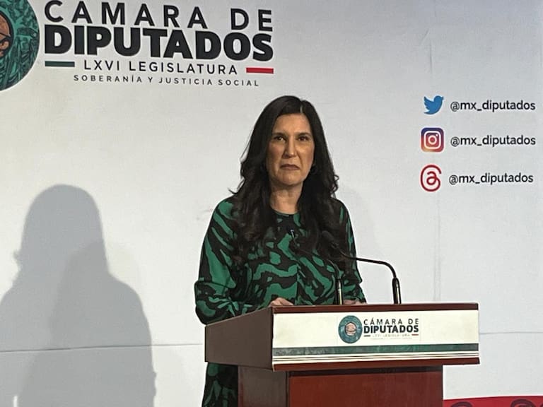 Kenia López Rabadán, presidenta de la Cámara de Diputados