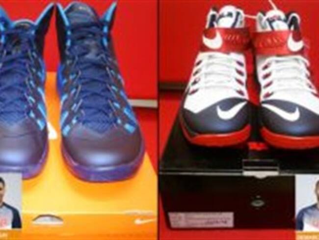 Subastan zapatillas de los campeones de la NBA