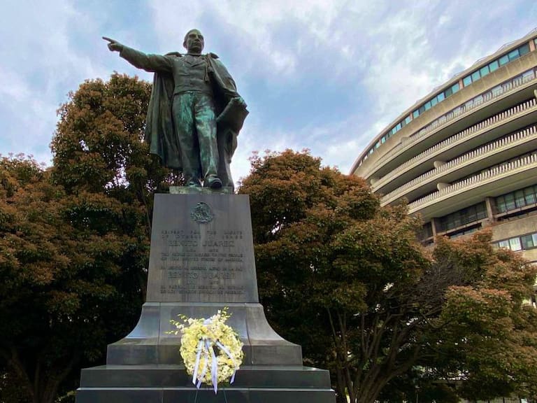 La estatua de Benito Juárez, ¿Por qué hay una en Washington D.C.?