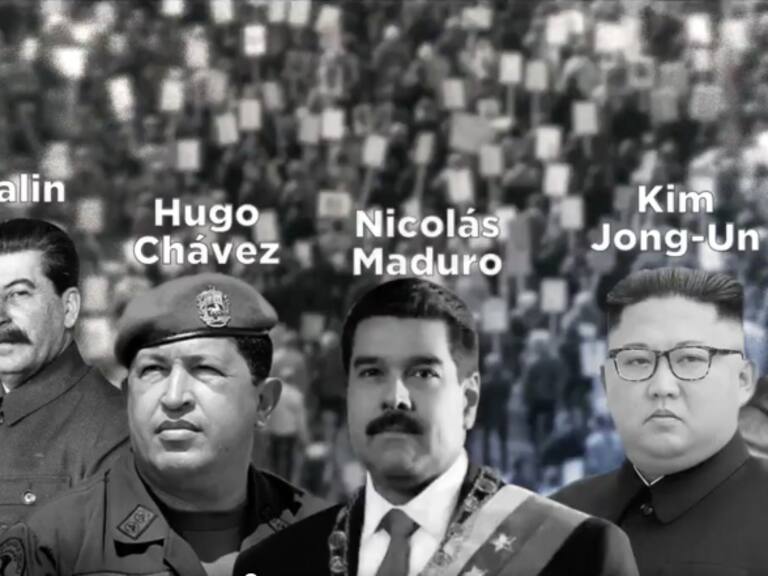 ¿Spot del PAN compara a AMLO con Hitler, Stalin, Chávez, Maduro y Kim Jong?