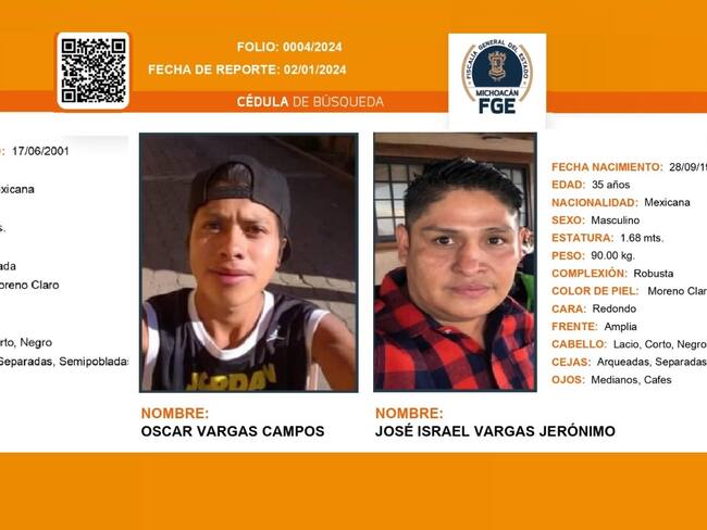 Desaparece dos comuneros de Santa Cruz Tanaco, Michoacán