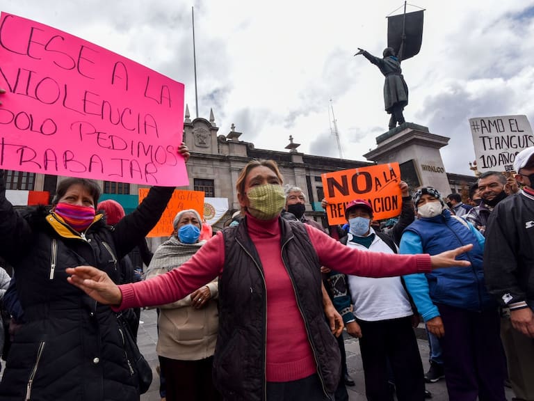 Locatarios de mercados públicos anuncian nueva mega marcha en CDMX