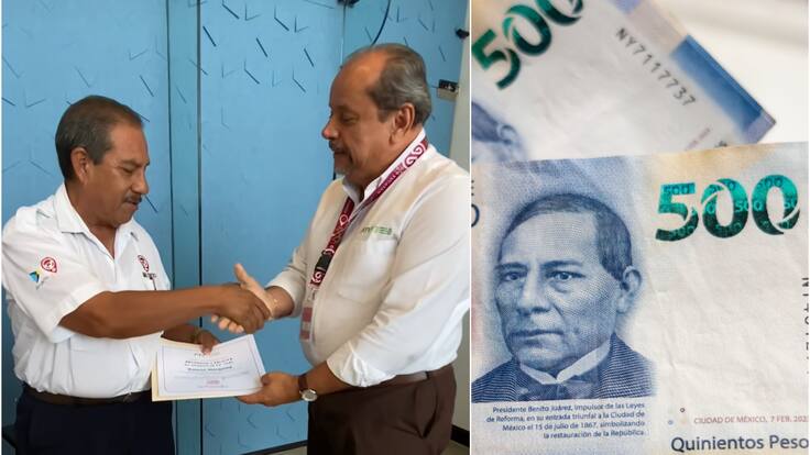 Taxista devuelve 300 mil pesos a adulto mayor que los dejó olvidados: lo reconocen por su honradez