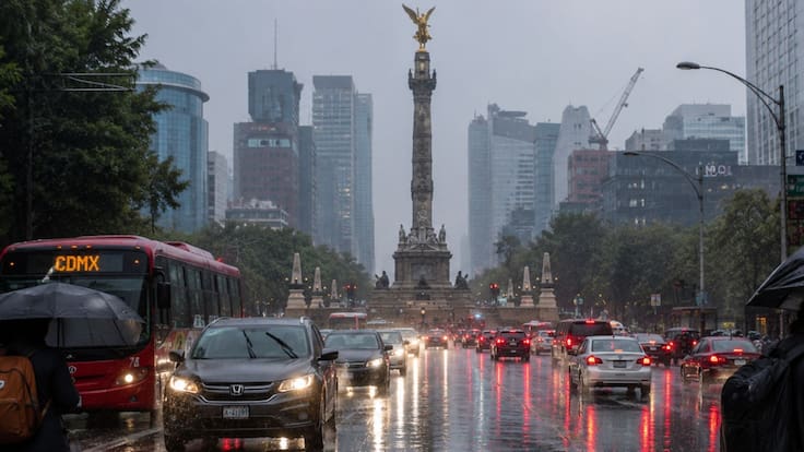 Clima CDMX y Edomex 8 de junio 2026: prevén lluvias fuertes y tardes frescas