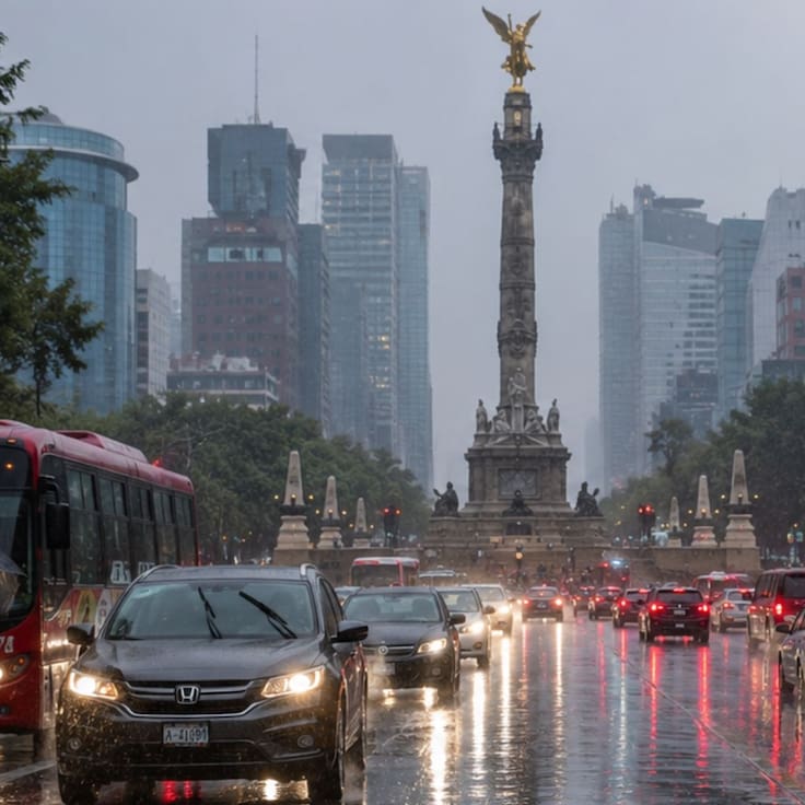 Clima CDMX y Edomex 8 de junio 2026: prevén lluvias fuertes y tardes frescas
