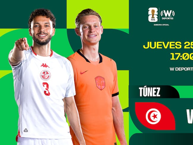 Túnez vs Países Bajos EN VIVO: previa, posibles alineaciones y dónde ver la fecha 3 del Mundial 2026