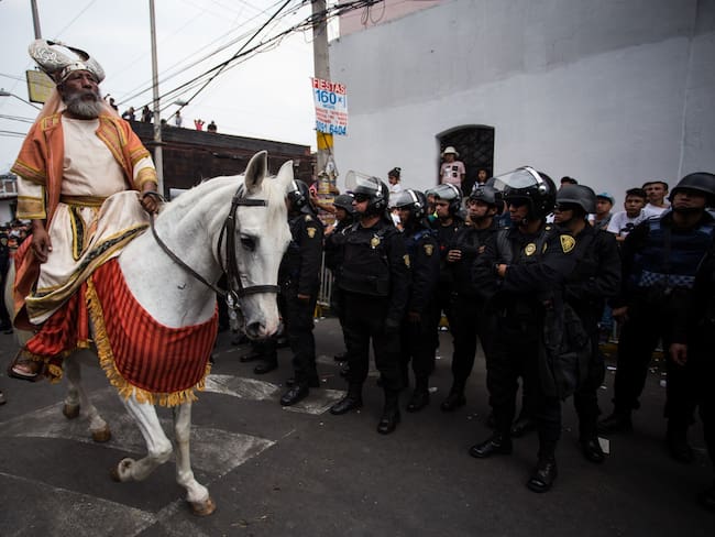 SSC realiza vigilancia especial por Viacrucis en Iztapalapa