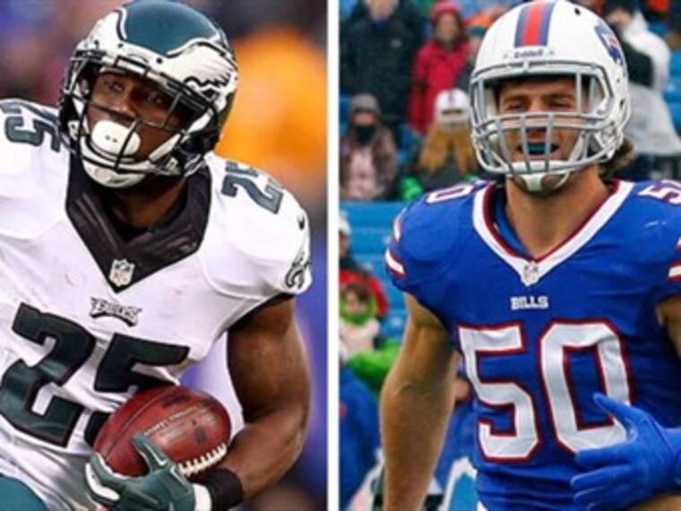 Canje de las 'Águilas' de Philadelphia y los 'Bills' de Bufalo de LeSean McCoy por Kiko Alonso