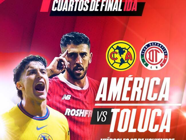 Partido América Toluca HOY: Horario, transmisión, detalles