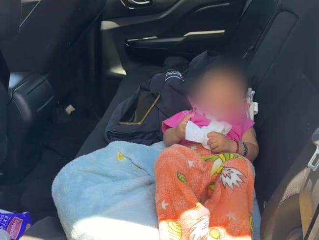 Abandonan bebé en taxi de aplicación en Ecatepec