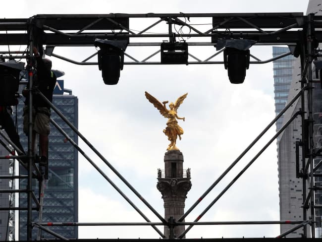 Alistan operativo de seguridad para concierto de Fin de Año en el Ángel de la Independencia