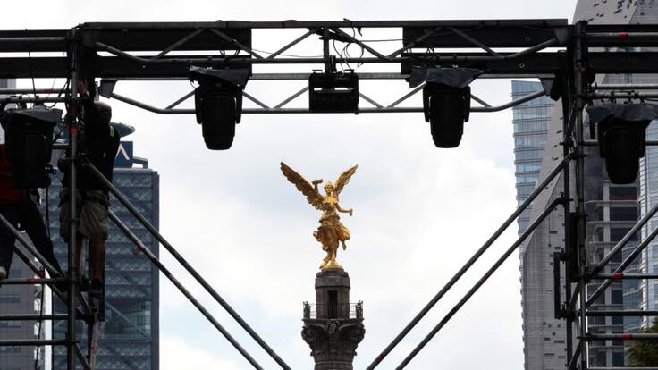 Alistan operativo de seguridad para concierto de Fin de Año en el Ángel de la Independencia