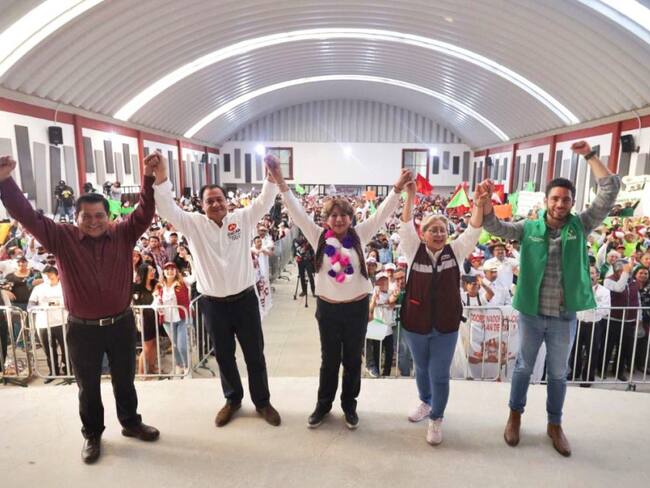 Se unen a Delfina Gómez ex líderes de Movimiento Ciudadano