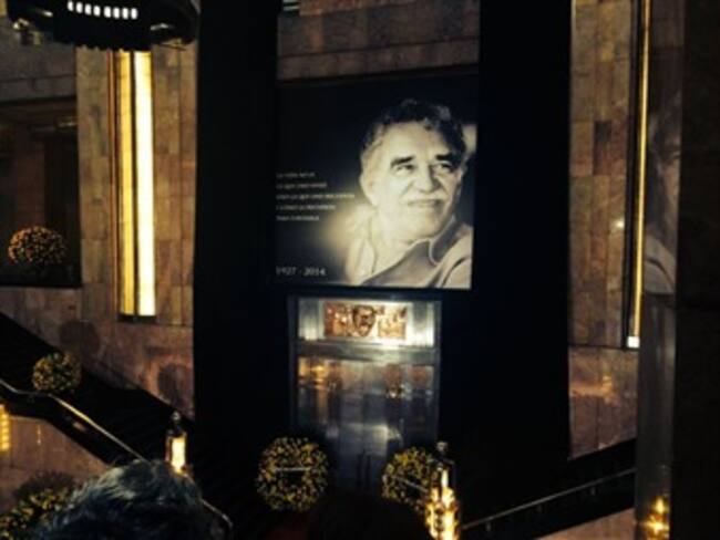 Despiden a Gabo en Bellas Artes