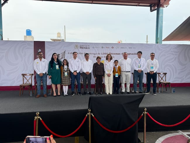 Escuela número 1,000 de la iniciativa “Escuelas con Agua” es inaugurada en Valle de Chalco, Estado de México