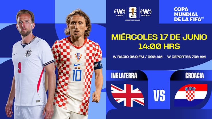 Inglaterra vs Croacia EN VIVO: horario, dónde ver y posibles alineaciones del Mundial 2026